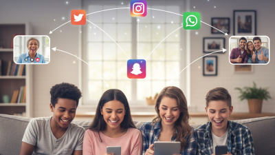 Teens using Social Media
